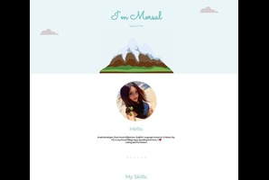 Image of Portfolio with Css